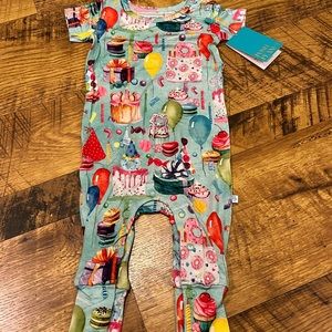 Posh Peanut Birthday Romper